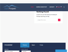 Tablet Screenshot of dumprospekt.cz